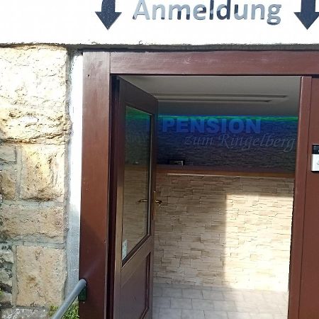 Pension Zum Ringelberg Érfurt Exterior foto